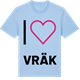 Blue Soul t-shirt med Jag älskar Vräk t-shirt stort tryck
