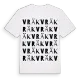 Vräk ordlek t-shirt