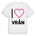 Jag älskar Vrån t-shirt stort tryck