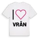 Jag älskar Vrån t-shirt stort tryck