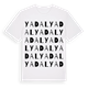 Yadal ordlek t-shirt