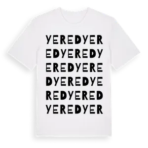 Yered ordlek t-shirt – ekologisk bomull t-shirt från Pinshirt