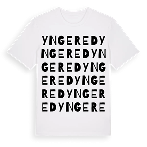 Yngered ordlek t-shirt – ekologisk bomull t-shirt från Pinshirt