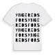 Yngeredsfors ordlek t-shirt