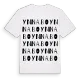 Ynnabo ordlek t-shirt