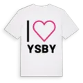 Jag älskar Ysby t-shirt stort tryck