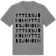 Mid Heather Gray t-shirt med Yttersjöholm ordlek t-shirt