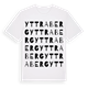 Yttra Berg ordlek t-shirt