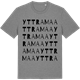 Mid Heather Gray t-shirt med Yttra Maa ordlek t-shirt