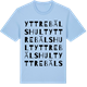 Blue Soul t-shirt med Yttre Bälshult ordlek t-shirt