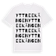 Yttre Ekängen ordlek t-shirt