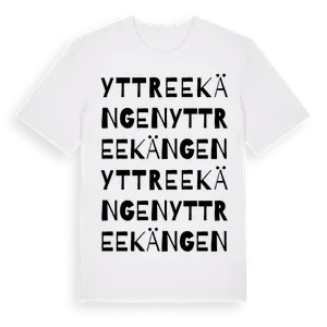 Yttre Ekängen ordlek t-shirt – ekologisk bomull t-shirt från Pinshirt