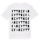 Yttre Fare ordlek t-shirt