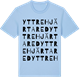 Blue Soul t-shirt med Yttre Hjärtared ordlek t-shirt