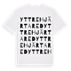 Yttre Hjärtared ordlek t-shirt