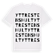 Yttre Stenshult ordlek t-shirt