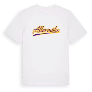 Allermöhe baseball t-shirt – ekologisk bomull t-shirt från Pinshirt