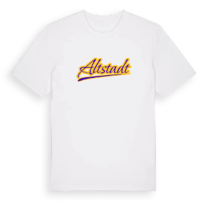 Altstadt baseball t-shirt – ekologisk bomull t-shirt från Pinshirt