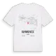 Blankenese karta t-shirt