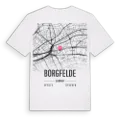 Borgfelde karta t-shirt