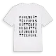 Fuhlsbüttel ordlek t-shirt