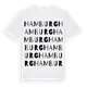 Hamburg ordlek t-shirt