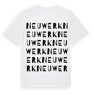 Neuwerk ordlek t-shirt – ekologisk bomull t-shirt från Pinshirt
