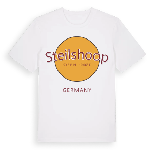 Steilshoop cirkel t-shirt – ekologisk bomull t-shirt från Pinshirt
