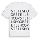 Steilshoop ordlek t-shirt