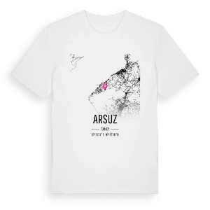 Arsuz karta t-shirt – ekologisk bomull t-shirt från Pinshirt