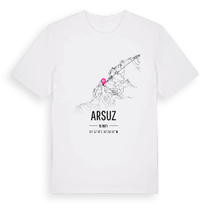 Arsuz karta t-shirt – ekologisk bomull t-shirt från Pinshirt