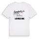 Någon i Bayraktepe Mahallesi älskar mig t-shirt