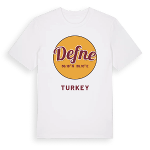 Defne cirkel t-shirt – ekologisk bomull t-shirt från Pinshirt