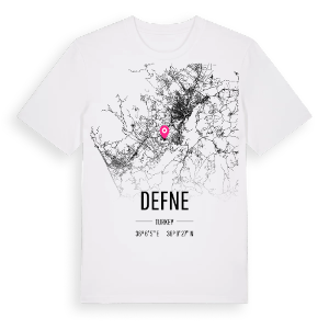 Defne karta t-shirt – ekologisk bomull t-shirt från Pinshirt