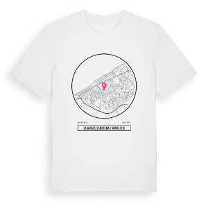 Karaağaç Şarkkonak Mahallesi t-shirt – ekologisk bomull t-shirt från Pinshirt