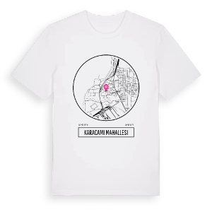 Karacami Mahallesi t-shirt – ekologisk bomull t-shirt från Pinshirt