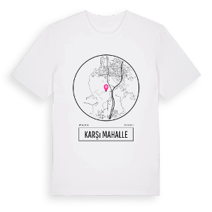Karşı Mahalle t-shirt – ekologisk bomull t-shirt från Pinshirt