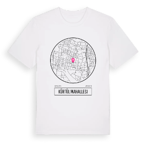Kürtül Mahallesi t-shirt – ekologisk bomull t-shirt från Pinshirt