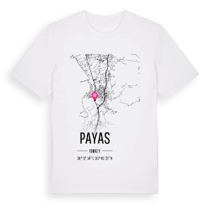 Payas karta t-shirt – ekologisk bomull t-shirt från Pinshirt