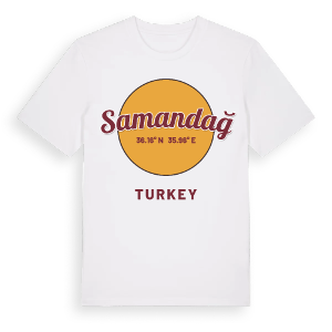Samandağ cirkel t-shirt – ekologisk bomull t-shirt från Pinshirt