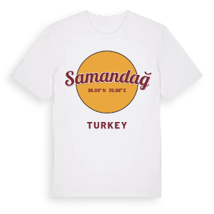 Samandağ cirkel t-shirt – ekologisk bomull t-shirt från Pinshirt