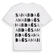 Samandağ ordlek t-shirt