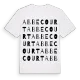 Abbecourt ordlek t-shirt