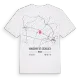 Agnicourt-et-Séchelles karta t-shirt