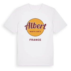 Albert cirkel t-shirt – ekologisk bomull t-shirt från Pinshirt