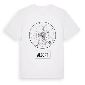 Albert t-shirt – ekologisk bomull t-shirt från Pinshirt