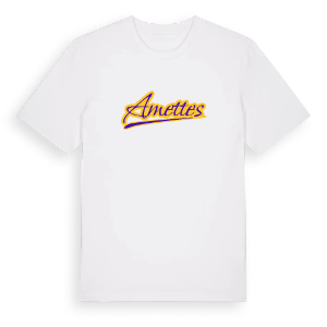 Amettes baseball t-shirt – ekologisk bomull t-shirt från Pinshirt