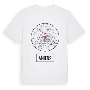 Amiens t-shirt – ekologisk bomull t-shirt från Pinshirt