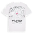 Amigny-Rouy karta t-shirt