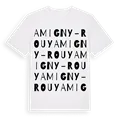 Amigny-Rouy ordlek t-shirt